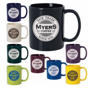 COFFEE MUG - COLOR - 11 oz